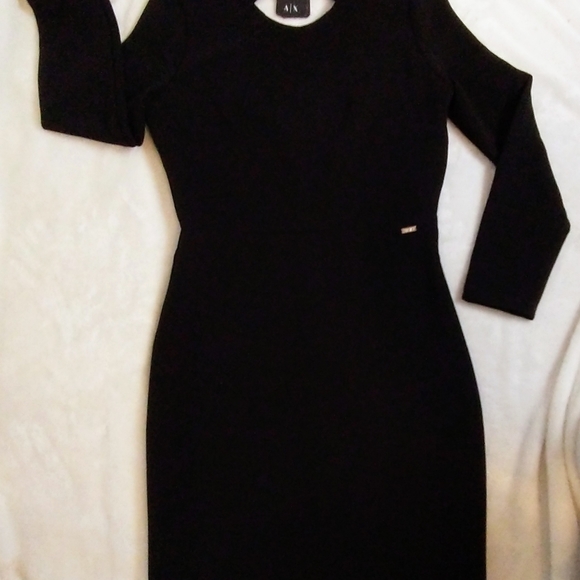 ARMANI EXCHANGE Ladies Size S Black Dress - Picture 1 of 6